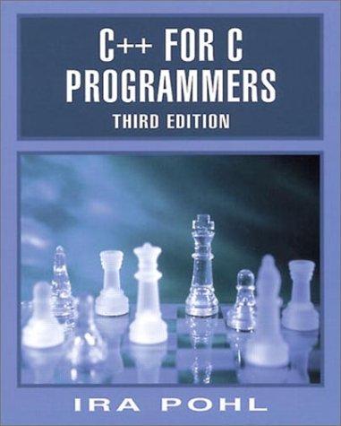 C++ For C Programmers, Third Edition