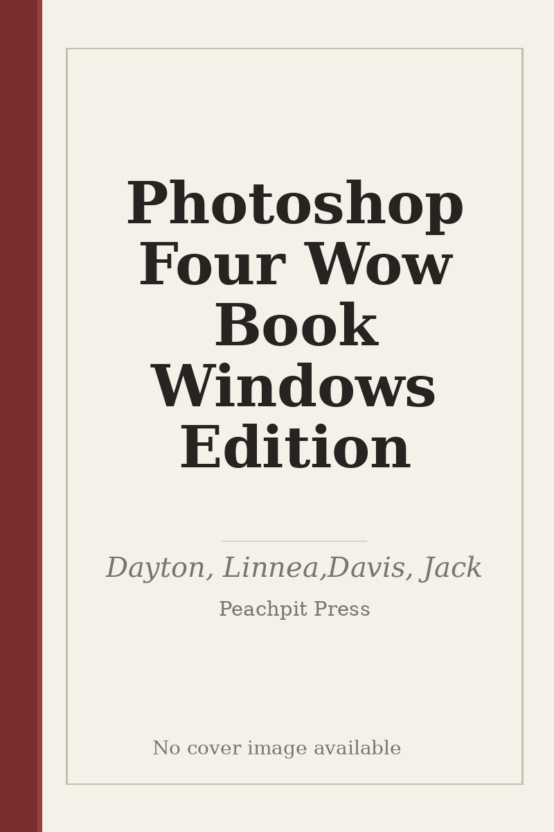 Photoshop Four Wow Book Windows Edition - no cover image available