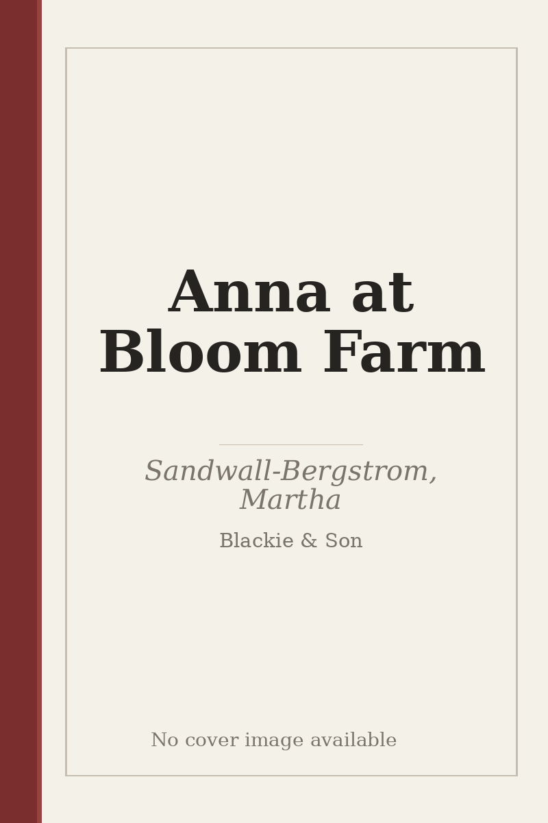 Anna at Bloom Farm - no cover image available