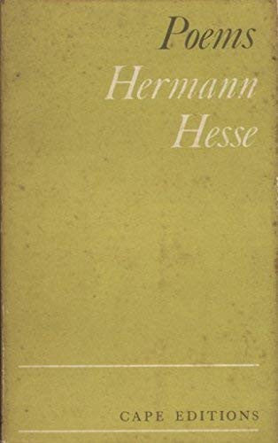Poems (Cape Editions)