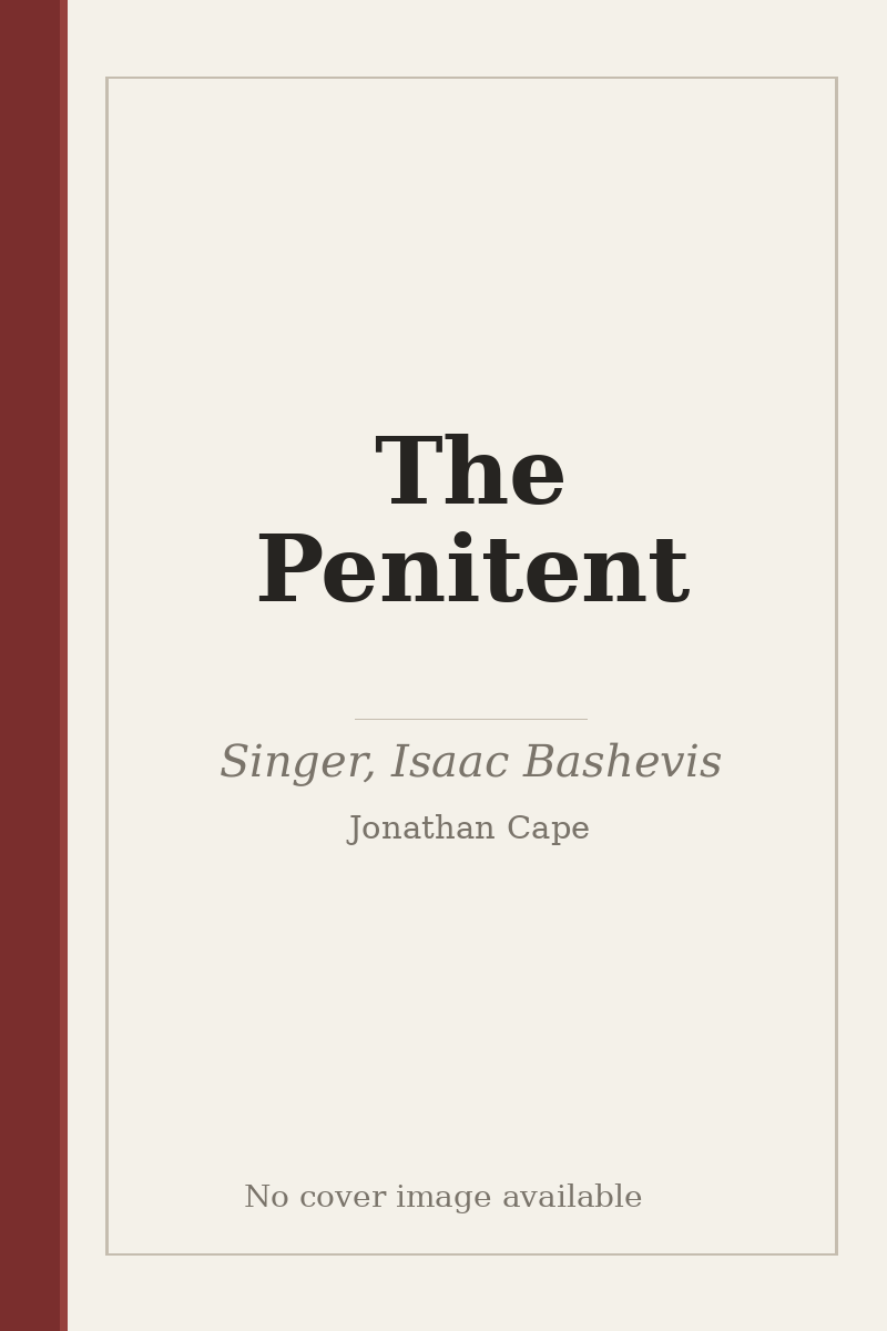 The Penitent - no cover image available