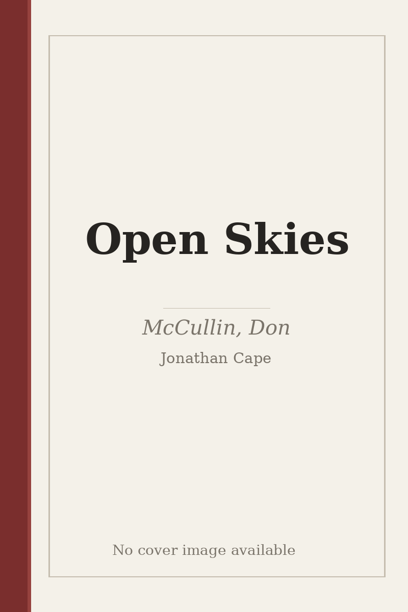 Open Skies - no cover image available