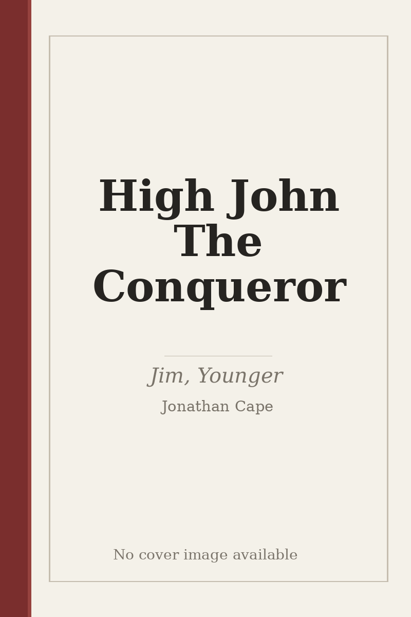 High John The Conqueror - no cover image available