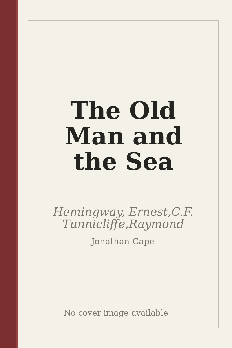The Old Man and the Sea - no cover image available
