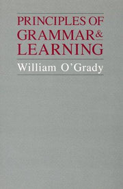 Principles of Grammar & Learning