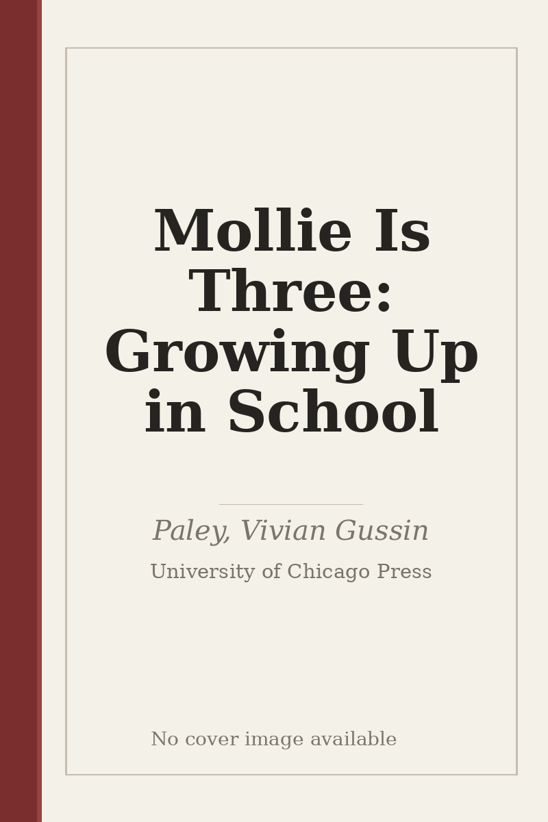 Mollie Is Three: Growing Up in School - no cover image available