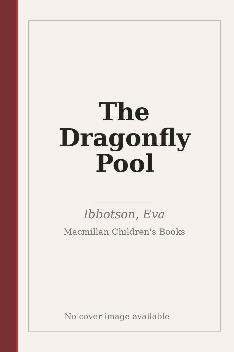 The Dragonfly Pool - no cover image available