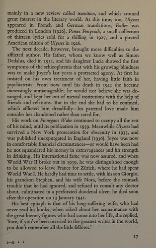 James Joyce (Literature in Perspective S.)