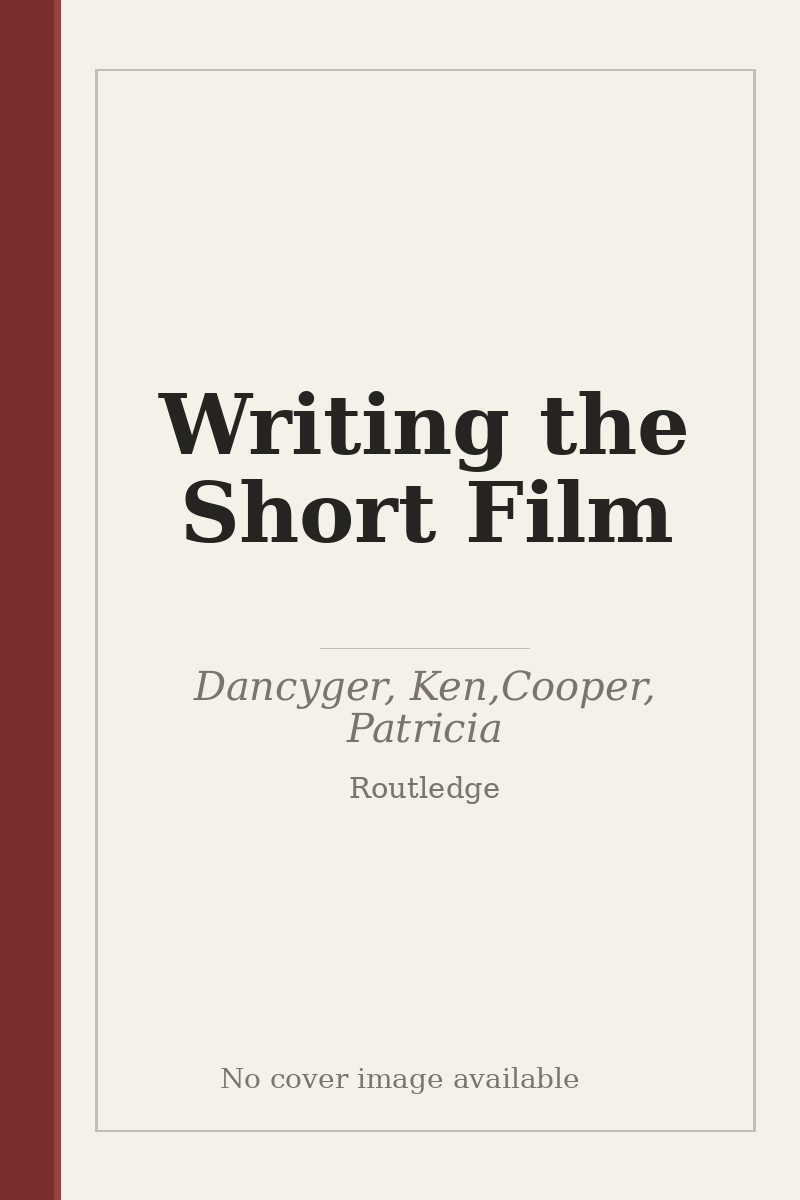 Writing the Short Film - no cover image available