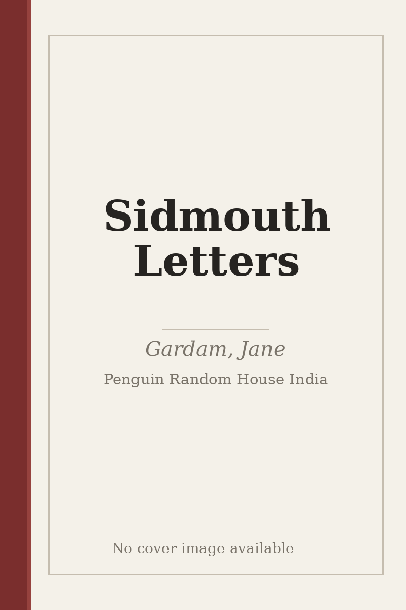 Sidmouth Letters - no cover image available
