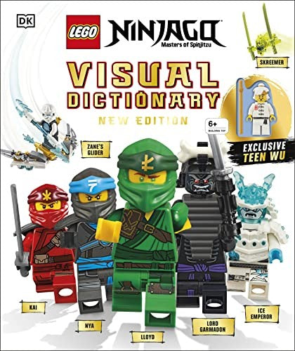 LEGO NINJAGO Visual Dictionary New Edition: With Exclusive Teen Wu Minifigure (DK Bilingual Visual Dictionary)