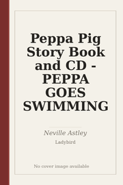 Peppa Pig Story Book and CD - PEPPA GOES SWIMMING