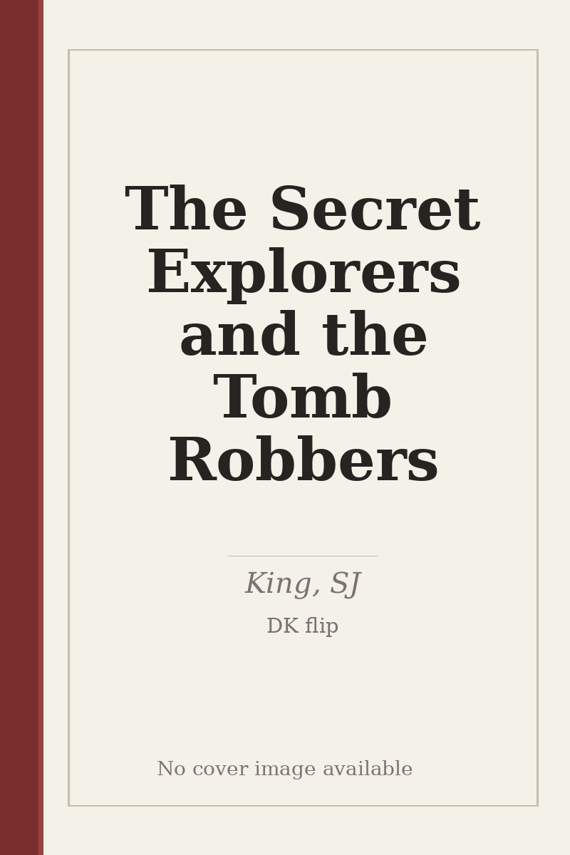 The Secret Explorers and the Tomb Robbers - no cover image available