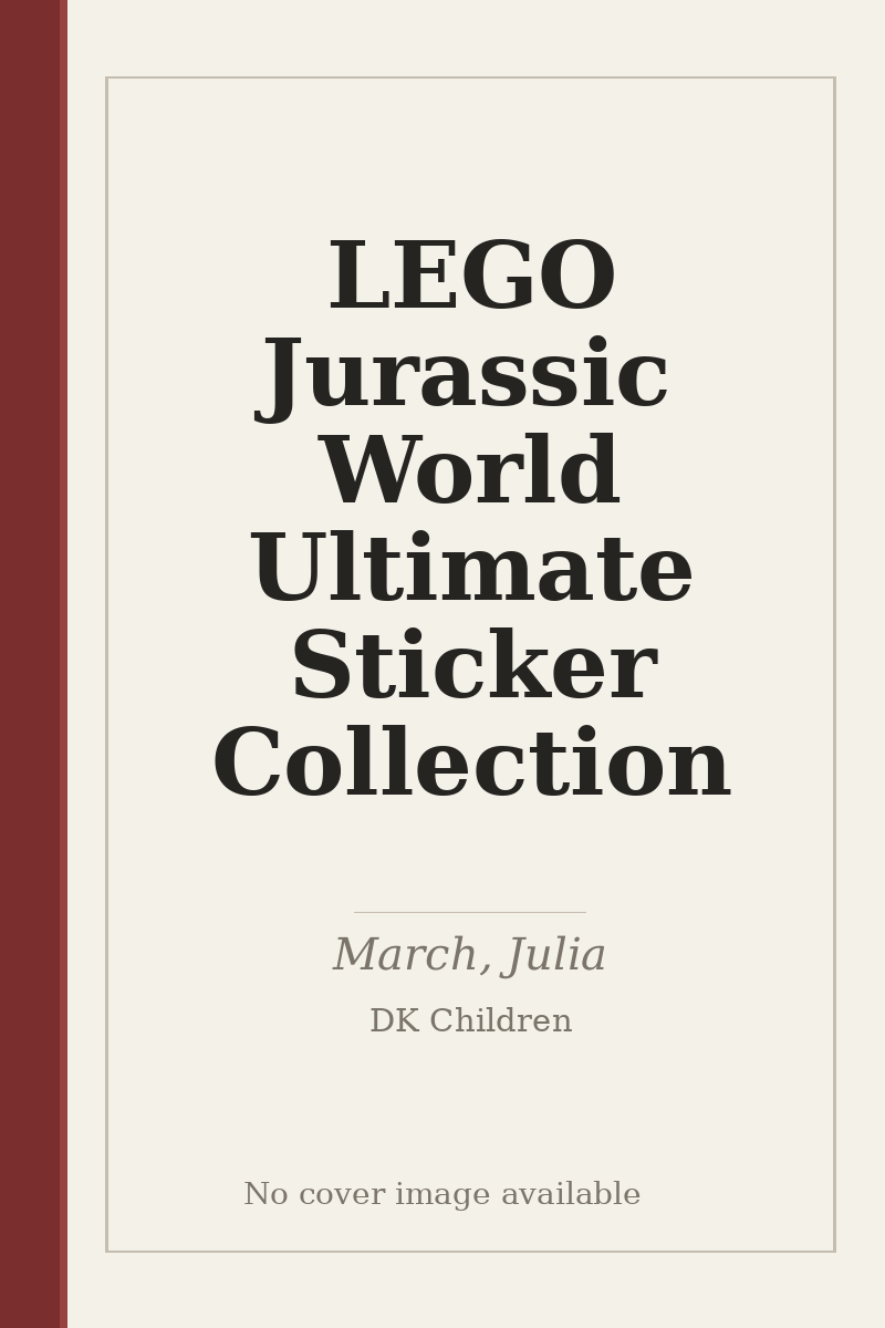 LEGO Jurassic World Ultimate Sticker Collection - no cover image available