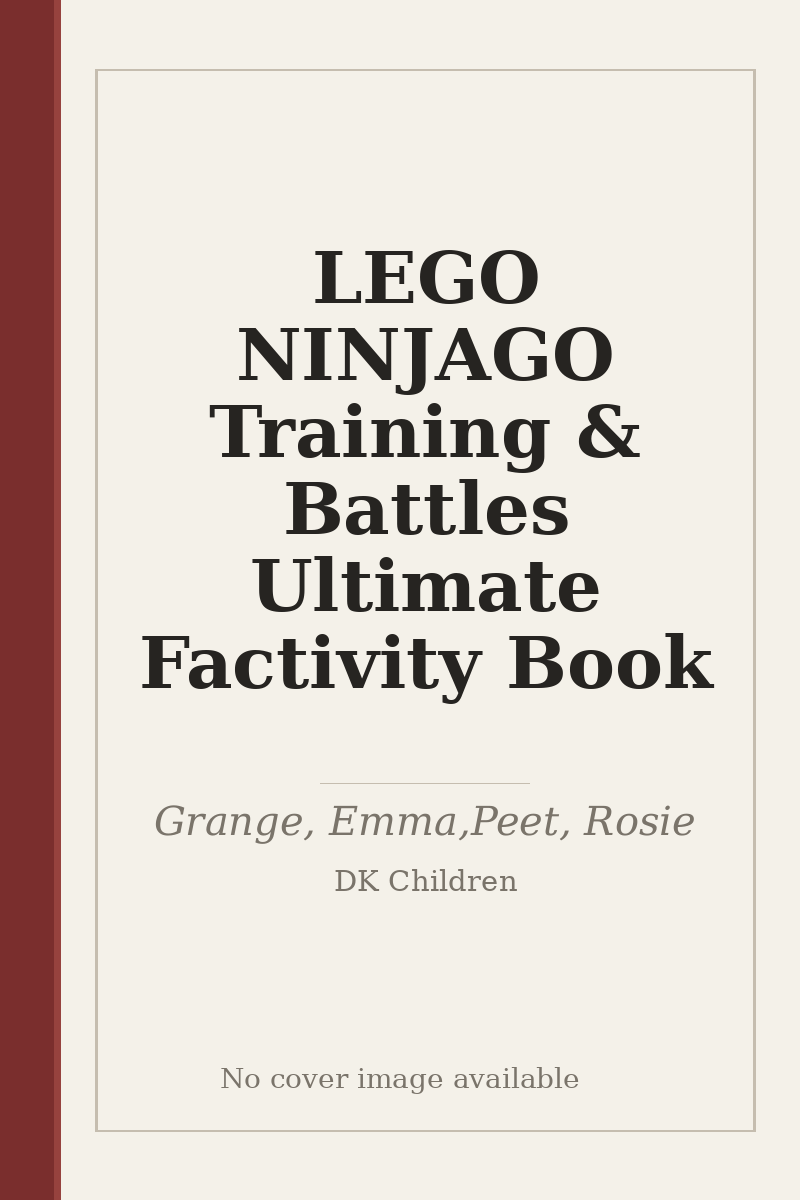 LEGO NINJAGO Training & Battles Ultimate Factivity Book - no cover image available