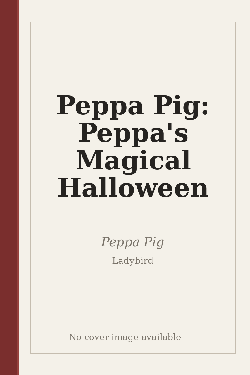 Peppa Pig: Peppa's Magical Halloween - no cover image available