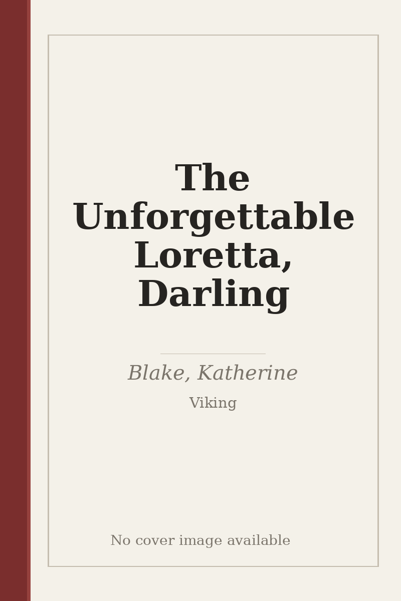 The Unforgettable Loretta, Darling - no cover image available