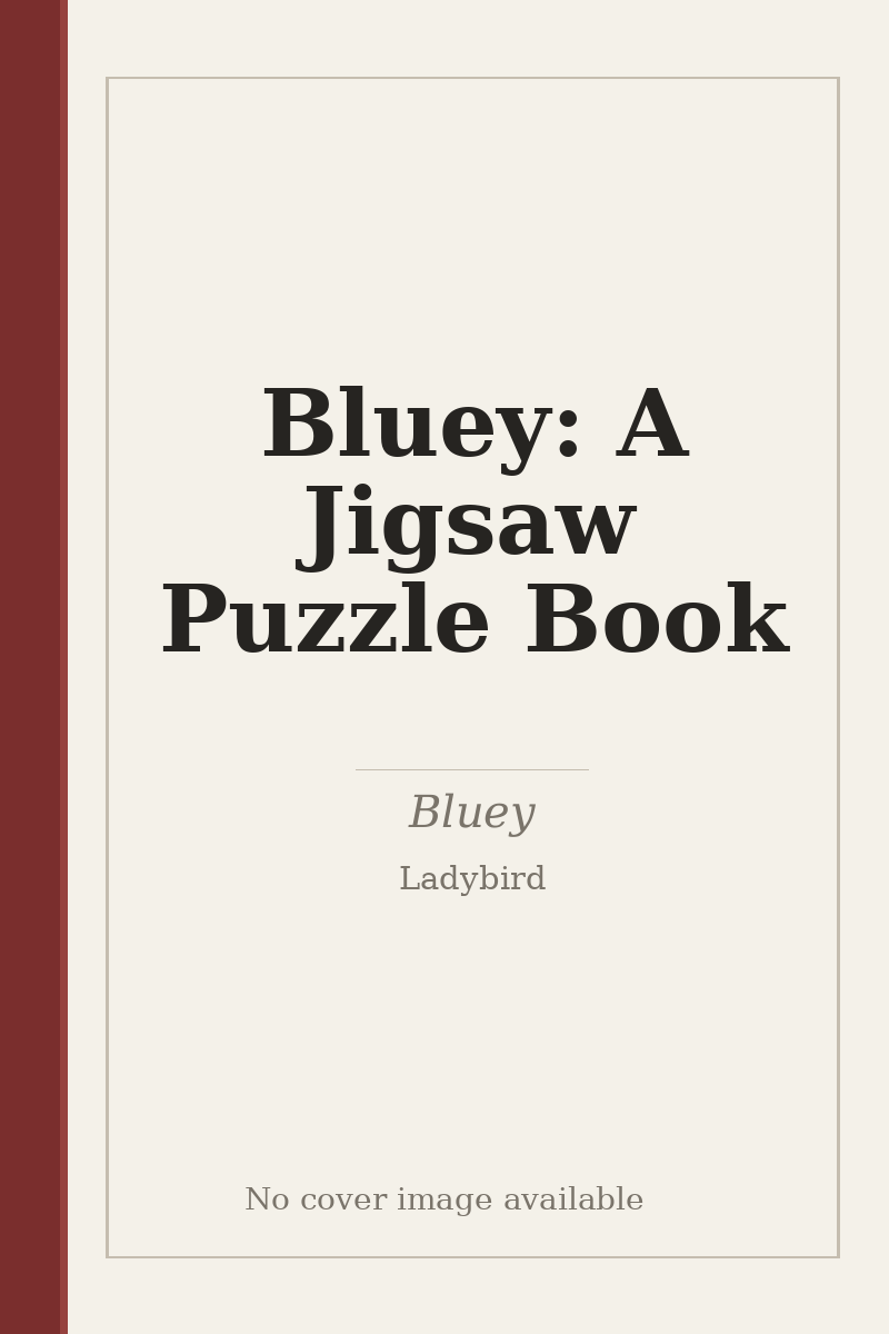 Bluey: A Jigsaw Puzzle Book - no cover image available