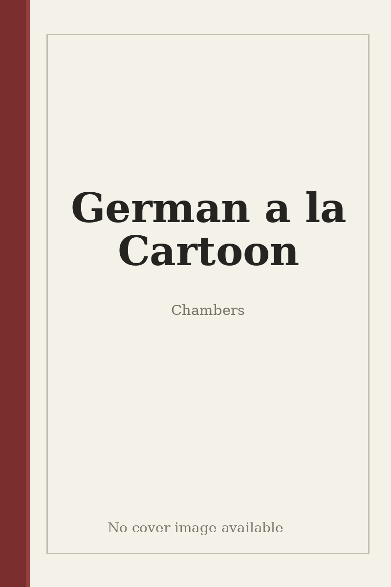 German a la Cartoon - no cover image available