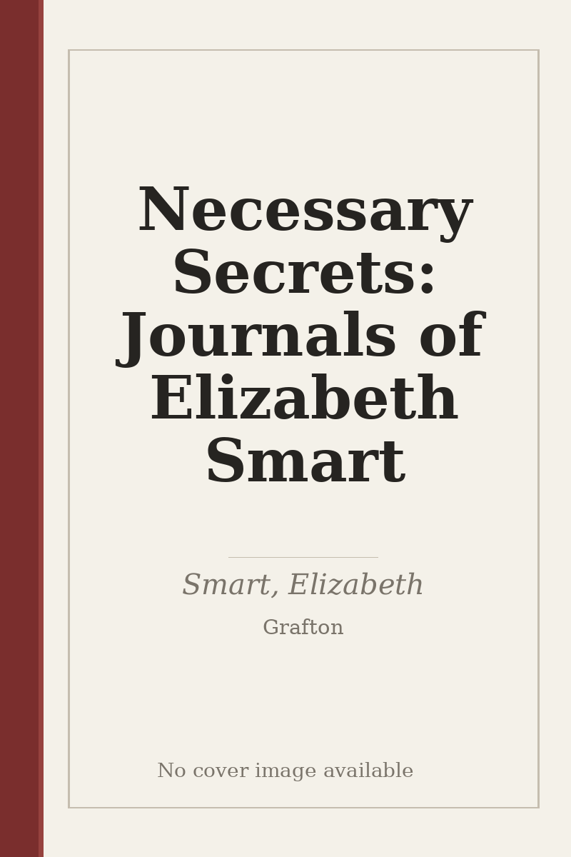 Necessary Secrets: Journals of Elizabeth Smart - no cover image available