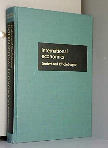 Title: International economics Irwin series in economics