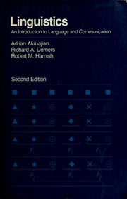 Akmajian: *linguistics* – An Introduction To Langu Age & Communication 2ed (paper): An Introduction to Language and Communication