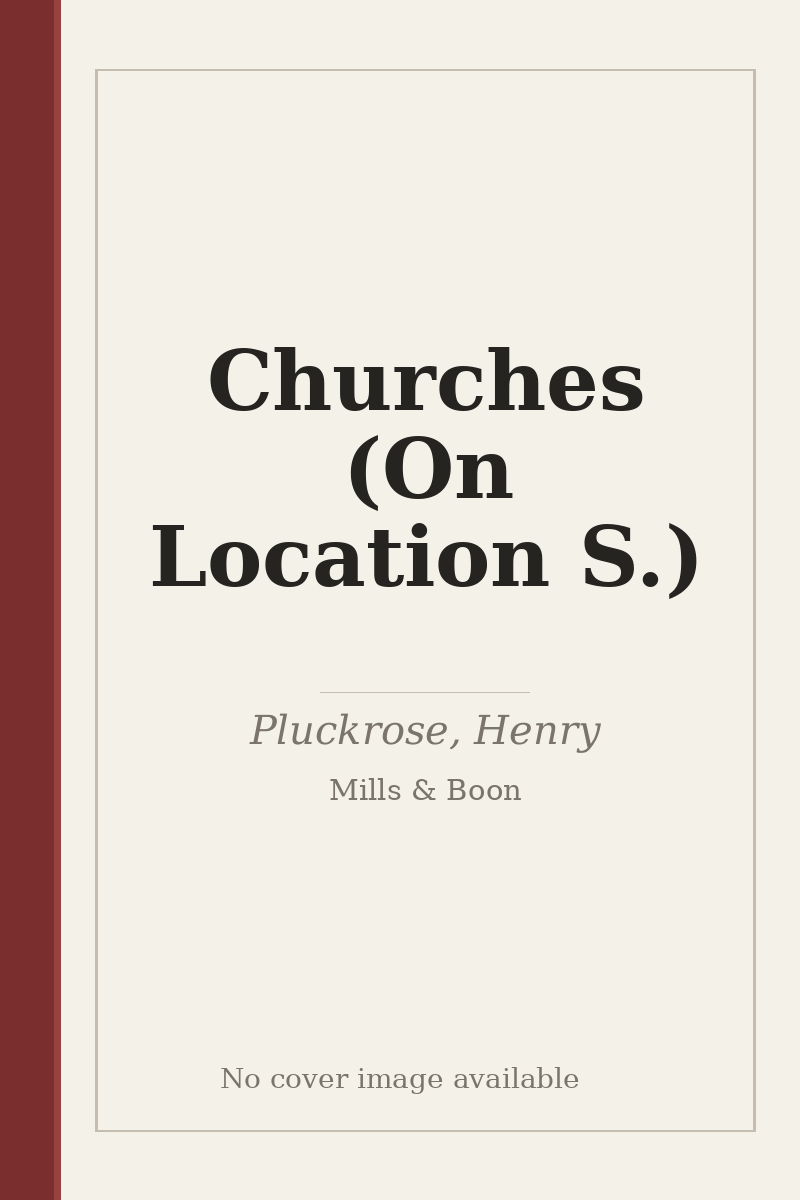 Churches (On Location S.) - no cover image available