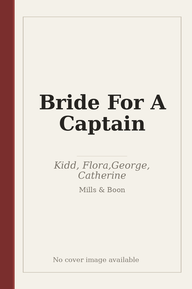 Bride For A Captain - no cover image available