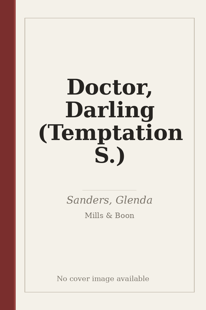 Doctor, Darling (Temptation S.) - no cover image available
