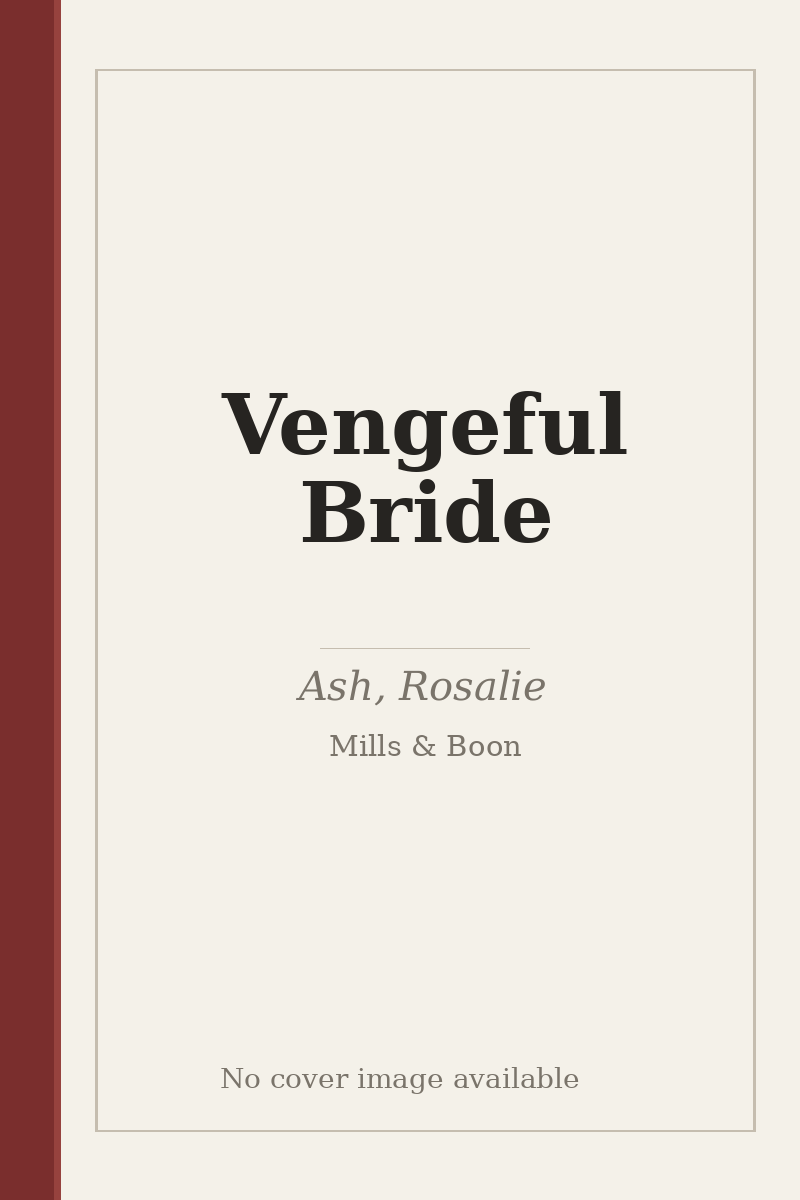 Vengeful Bride - no cover image available