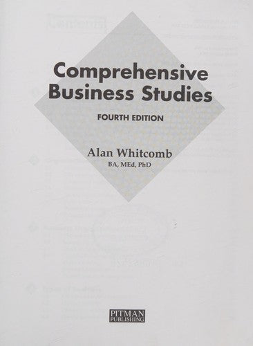 Comprehensive Business Studies
