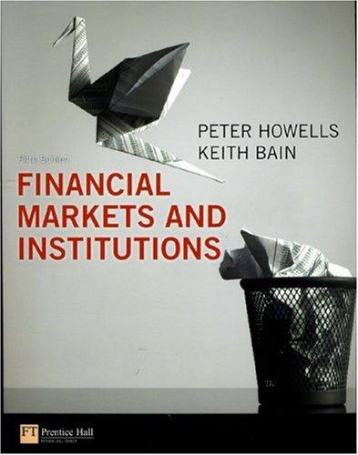 Financial Markets and Institutions