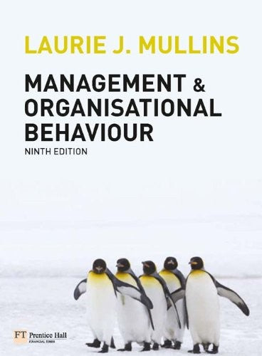 Management and Organisational Behaviour plus MyLab access code: 9th Edition