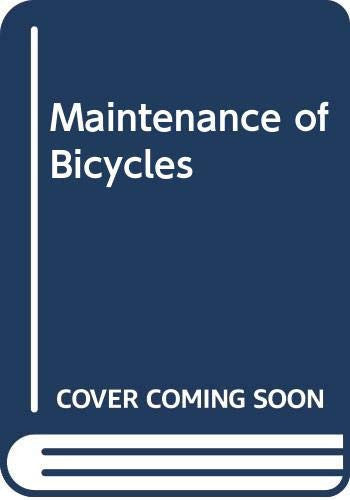 Maintenance of Bicycles