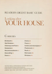 Looking After Your House (Reader's Digest Basic Guide)