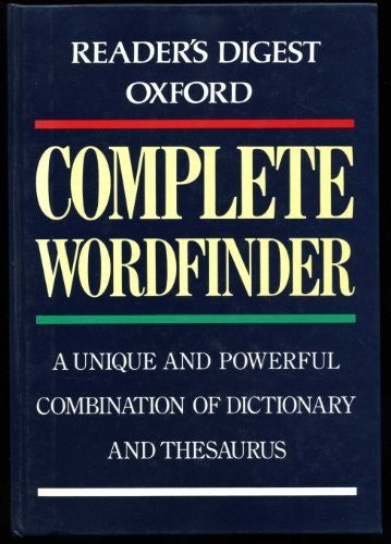Reader's Digest Oxford Complete Wordfinder