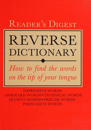 Reverse Dictionary