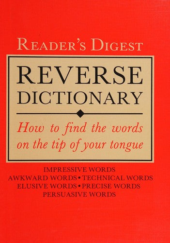 Reverse Dictionary