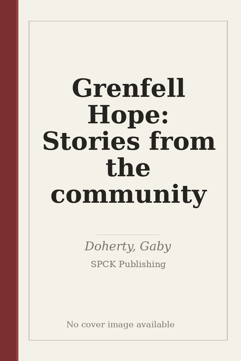 Grenfell Hope: Stories from the community - no cover image available