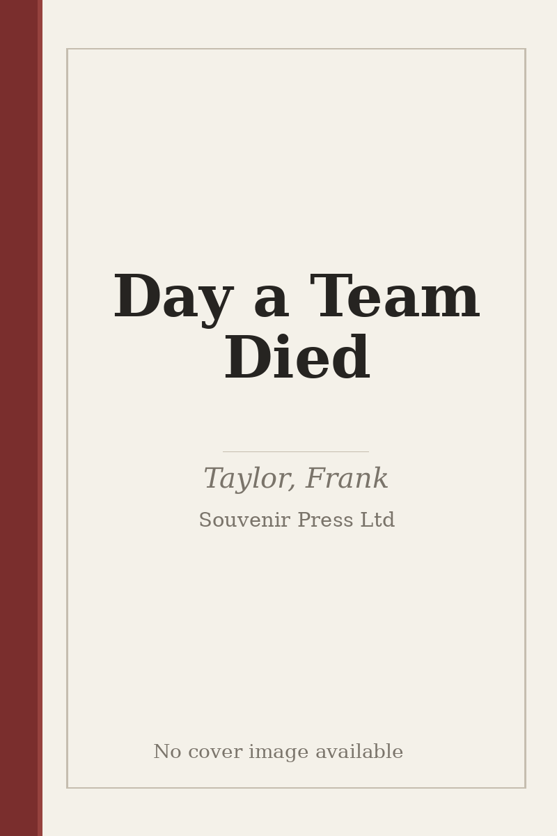 Day a Team Died - no cover image available