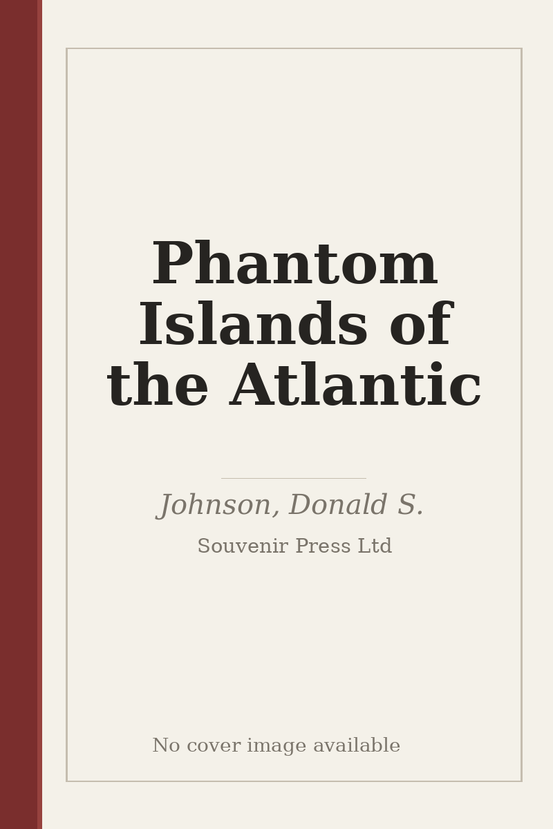 Phantom Islands of the Atlantic - no cover image available