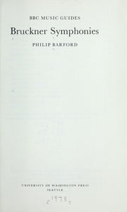 Bruckner Symphonies