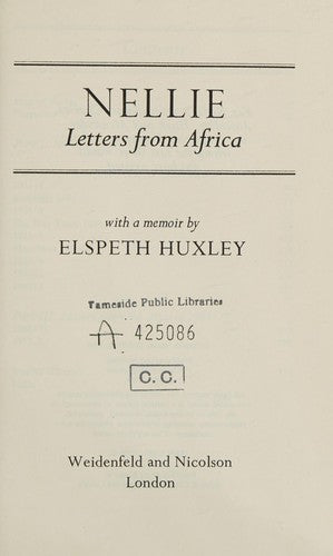 Nellie: Letters from Africa