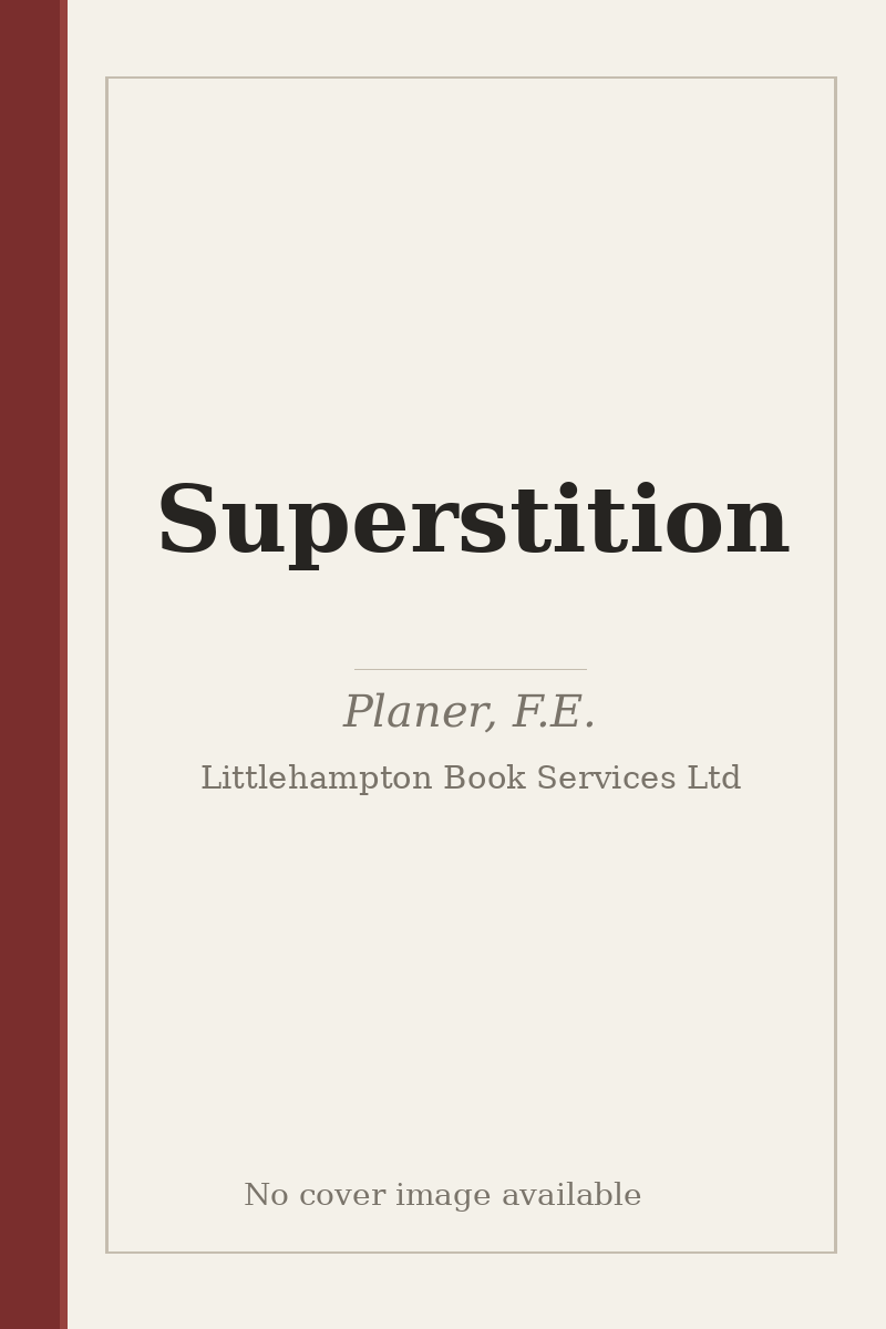 Superstition - no cover image available