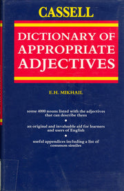 Cassell Dictionary of Appropriate Adjectives