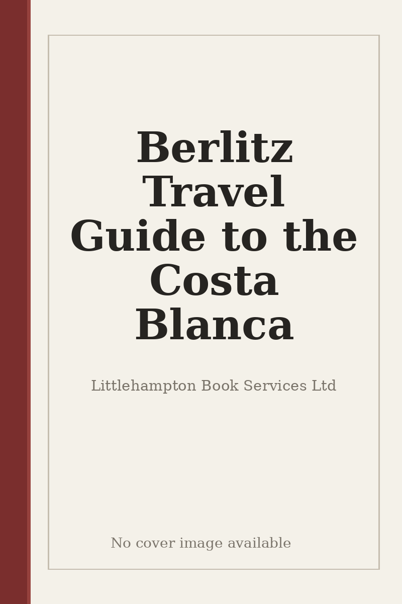 Berlitz Travel Guide to the Costa Blanca - no cover image available