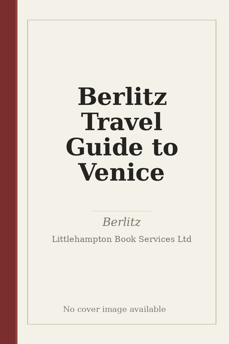 Berlitz Travel Guide to Venice - no cover image available