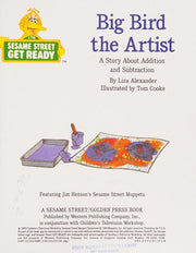 Big Bird the Artist (Sesame Street Get Ready Storybooks)