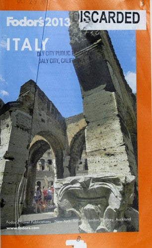 Fodor's Italy 2013 (Fodor's Travel Intelligence)