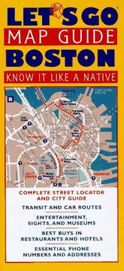 Let's Go Boston: Map Guide (LET'S GO MAP GUIDE BOSTON)